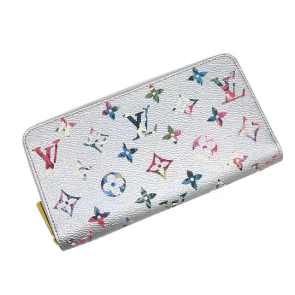 Louis Vuitton Zippy Wallet LV Garden Leather White